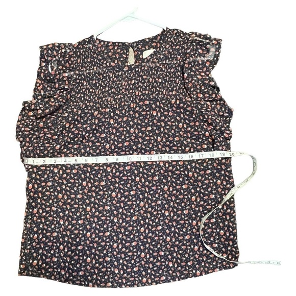 LOFT ladybug blouse size small - Picture 3 of 7